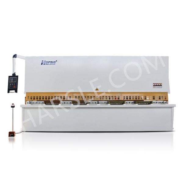 QC12K-4×4000 guillotine shear hydraulic metal sheet cutting machine with E21S,