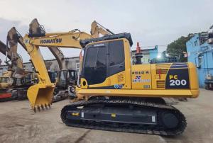 China 20 Ton Original Japan Second Hand Komatsu PC200-8 Crawler Excavator On Sale factory