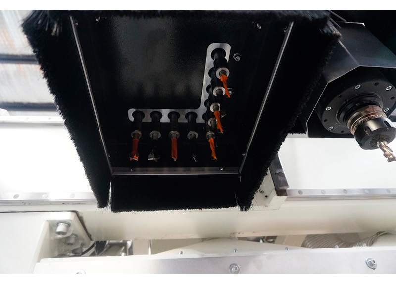 Carousel Tool Change With Drilling Unit Automatic Loading