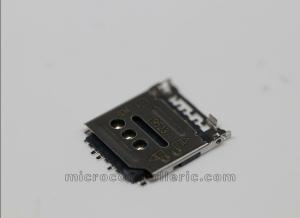China 78800-0001 Memory Card Connectors 1.40mm Ht Hng-style Micro-SIM card sckt factory