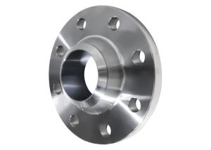 China A Neck Butt-welding Flange Has A Cone-shaped Neck Welded To A Pipe Or Cylinder factory