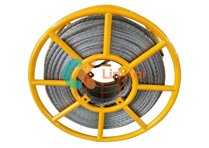 China 900KN Max Anti Twisting Steel Wire Rope 10mm For Stringing OPGW And Ground Wire factory