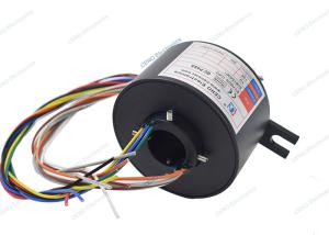 China 10 Circuits 10A Electric Collector Rotary Slip Ring With Through Hole For Industry factory