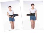 Fish Ribbon Material Lumbar Support Belt / Waist Protection Belt Prevent Sports