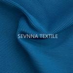 Uv Protection Recycled Swimwear Fabric Crinkle Gingham 135CM Width