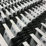 High Precision Sheet Metal Parts Ra0.4 Brushing Zinc Plating