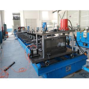 Durable Trunking Cable Tray Roll Forming Machine , Metal Rolling Equipment