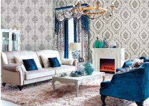 China Fashion 1.06 Meter Wallpaper For Feature Wall Living Room , Eco Friendly factory