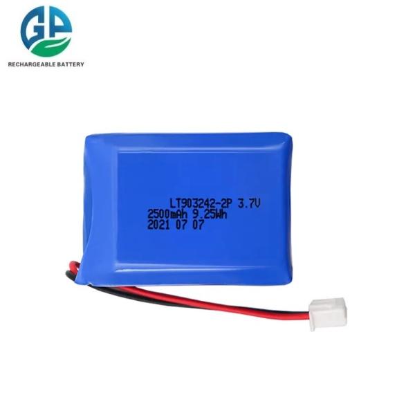 KC UL 903242-2P Li Ion Rechargeable Battery 3.7V 2500mah Cylindrical Battery