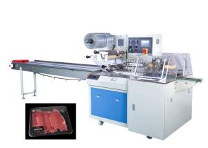 China Fully Automatic Frozen Food Packaging Machine Steak Mutton Meat Use on sale