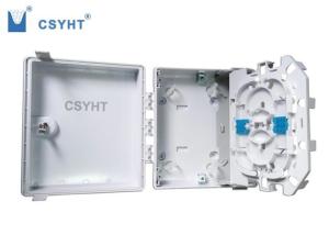 China Outdoor FTTH Fiber Optic Terminal Box , Fiber Optic Wall Mount Enclosures With 10 Cable Port factory