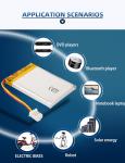 Earphone 541112 Small Lithium Polymer Battery 45mah 3.7v 50mAh 60mAh 70mAh