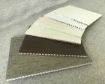 Decorative U Baffle Aluminum Panel Ceiling Wooden Grain Coated Suspended
