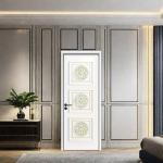 Moisture Resistant Painting WPC Door For Juye Market With Low Maintenance