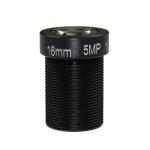 5 Megapixel Cctv Board Lens F2.0 Aperture 1/2.5" 20 Degree Angular View 8.38mm