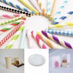 100% Biodegradable Eco-friendly FDA approved Party paper drinkingstraws
