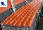 219mm Pitch ASA Resin Roof Tiles Waterproof Impact Resistance