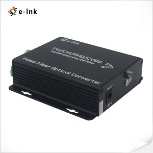 China Video Fiber Converter 1Ch 5MP HD-Video 4-In-1 Video Fiber Converter Fiber Media Converter factory