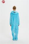 Wholesale Soft Fluffy Flannel Plush blue elmo Animal Christmas Pajamas kigurumi