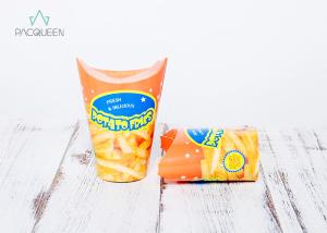 China Butterfly Hot Food Takeaway Containers Customized Printing For Potato Fries factory