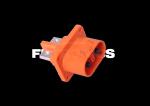 IP67 Waterproof Battery Connector Unshielded 150A 2 Pin Power Socket