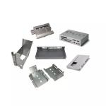 Iron Fixed Seat CNC Stamping Parts Anodized Metal Frame Components