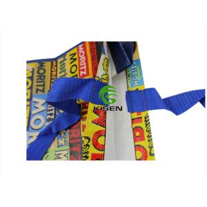Portable Laminated Woven Carry Bags With Handle Easy To Use Customized Size