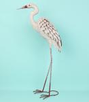 Metal Crane Decor High Durability Vintage Animal Garden Ornaments for Your