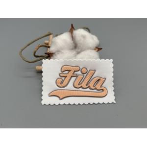 Personalized Embossed Cloth Patches Uniform Custom Shape Design