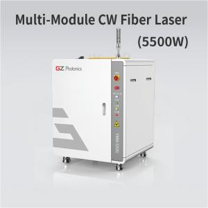 China High Efficiency 5500W CW Fiber Laser Multi Module With Cabinet Type factory