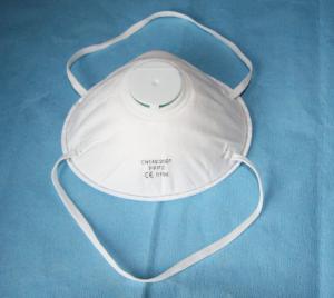 China Disposable Ffp2 Face Masks / Ffp2 Dust Mask With Valve Single Headband factory