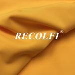 Eco Friendly Yoga Print Fabric , Recycled Polyester Fabric Hyosung Spandex Power