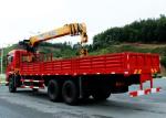 Dongfeng 10 Tons Hoisting Mobile Crane Truck Mounted With Hydraulic Straight 4
