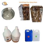 Yellow Resistance Deep Pour Crystal Clear Epoxy Resin For Casting Wood River