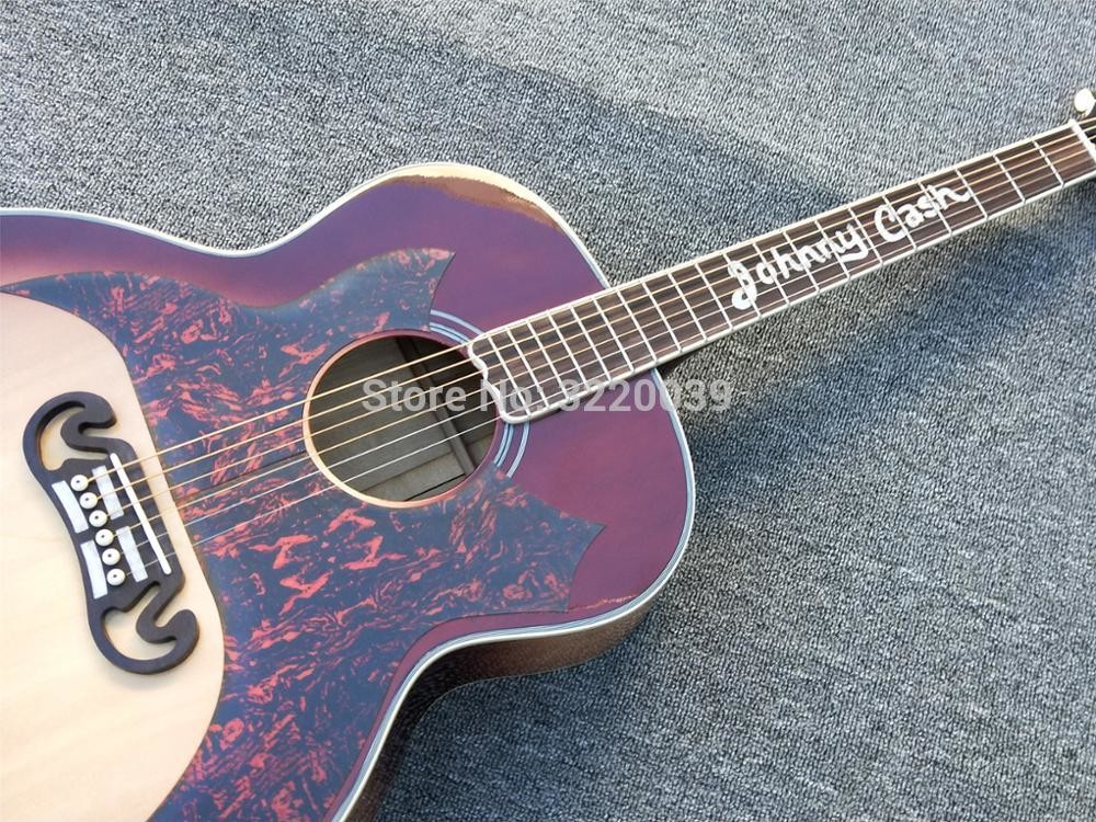 2018 Solid Spruce top 43 " G200vs Maple Acoustic Guitar / Factory custom Johnny cash G200 Acoustic Guitar