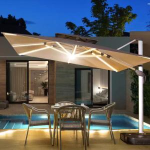 China Customized Color Modern Outdoor Furniture Garden Patio Umbrella for Hotel and Restaurant factory