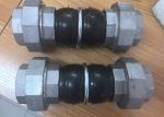 PN16 CL150lbs Rubber Expansion Joint With Fittings Union