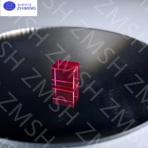 China Synthetic Sapphire Al2O3 Ruby Padparadscha Light Pink Sapphire Gemstone Raw Material Used In The Jewelry Industry factory