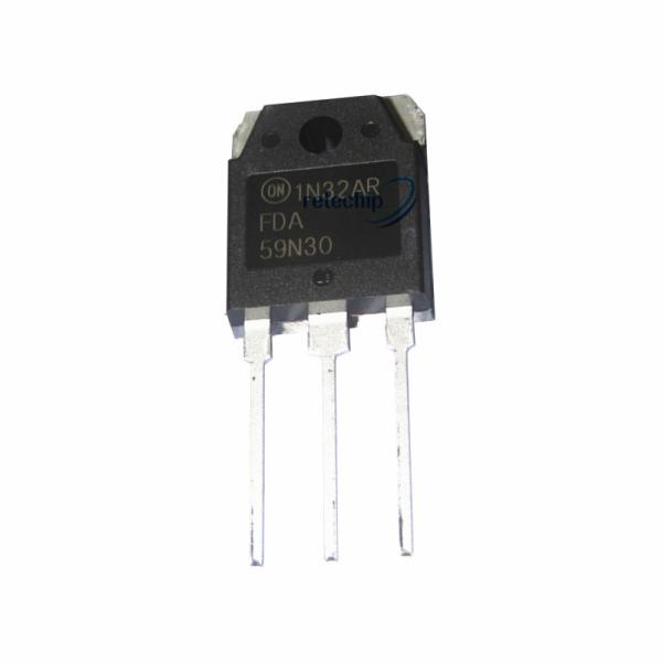 China FDA59N30 NPN PNP Transistors 59A 300V N Channel 56 MOhms High Power Transistor factory