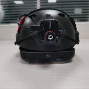 China Helmet Type Infrared Thermal Imaging Temperature Meter For Transport Station factory