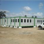 Light Type Prefabricated Engineered Building Metal Frame Buildings High Strength