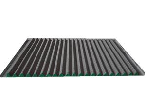 China Steel Rock Shaker Screen Wave Type For 2000 Shale Shaker 700x1050mm factory