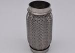 Custom Stainless Steel Flex Exhaust Pipe Inner Bellow Outer Braided for Truck