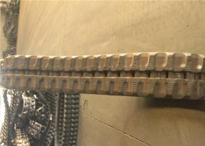 China 36 Link Rubber Excavator Tracks , Replacement Rubber Tracks For Excavators factory
