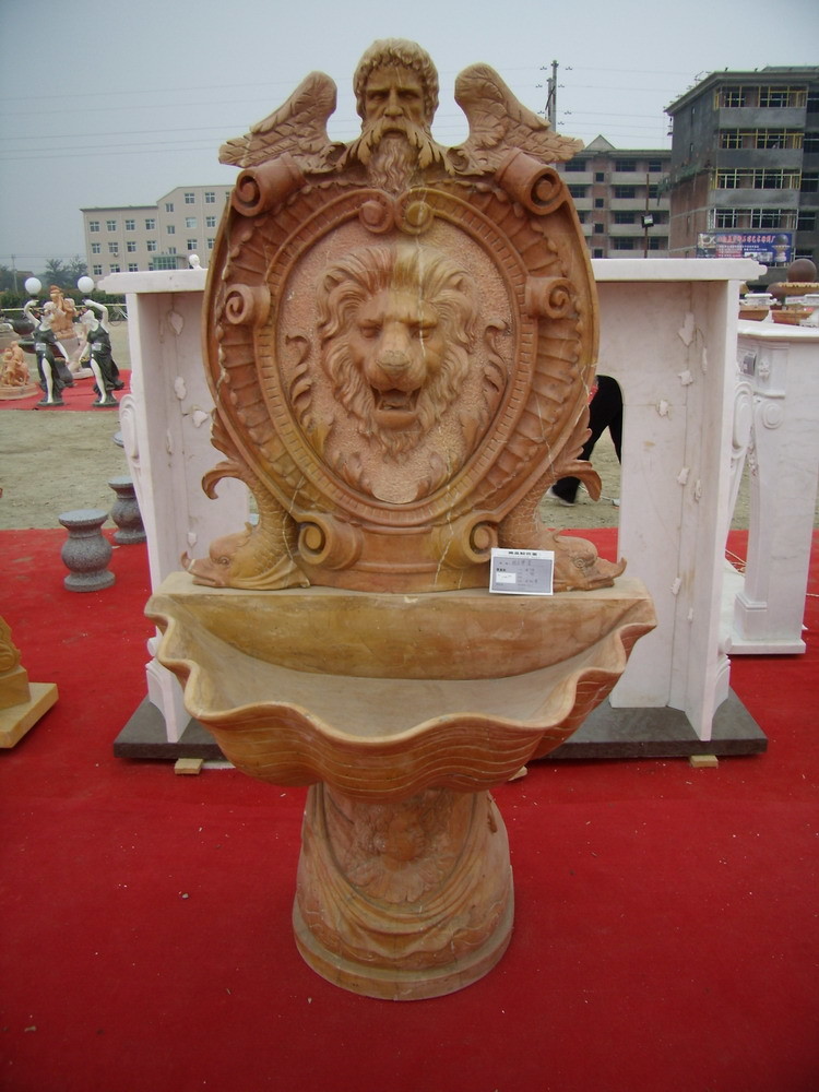 White Marble Four Tier Stone Water Pool Fountain Decoration