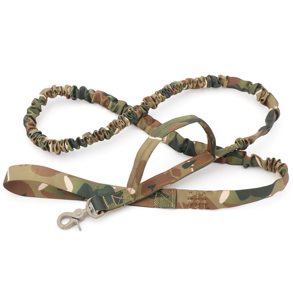 Outdoor Nylon Dog Pet Traction Rope Explosion Proof Buffer Elastic