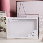Rigid Boxes Custom Luxury Folding Transparent Pvc Lid Gift Box With Your Own