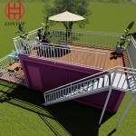 Zontop 20ft 40ft Luxury Modern Portable Fully Furnished Prefabricated Storage