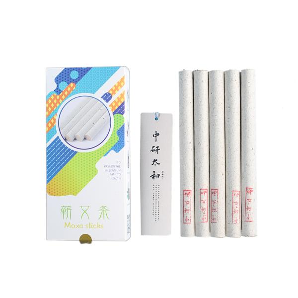 Directions Place Pure Moxa Rolls On Traditional Chinese Medicine Acupuncture