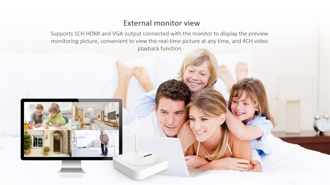 Smart Wireless NVR Kit(E97VH25+E981)